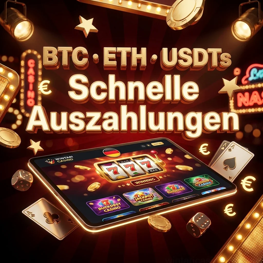 BTC · ETH · USDTSchnelle Auszahlungen